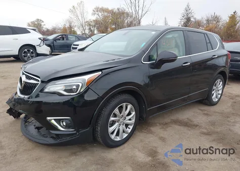 2020 Buick Envision Fwd Preferred z USA, uszkodzony, nr VIN LRBFXBSA5LD015287